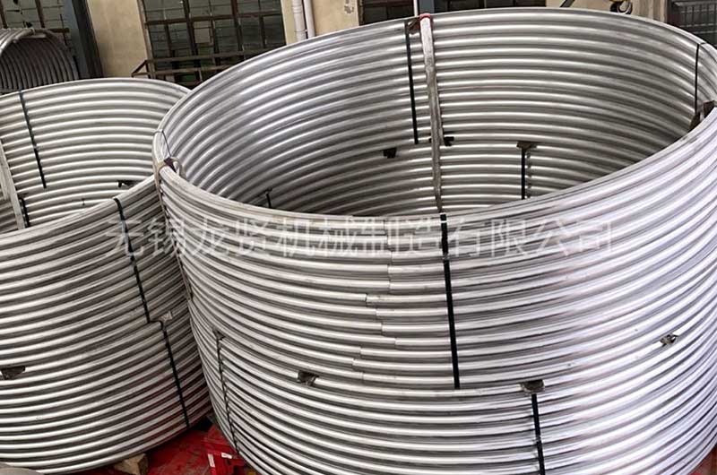 江蘇反應釜半圓管批發上龍賢